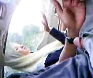 malay hijab girl giving a handjob 2