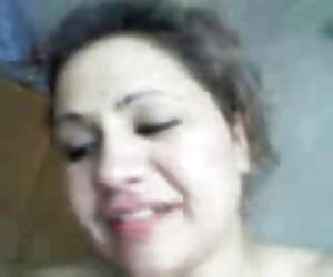 Arab beautiful  wife hand job her hubby