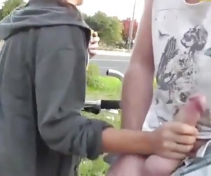 let me cum on your in public