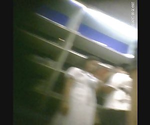 boso voyeur teen nursing student upskirt at bookstore