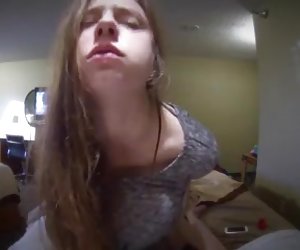 Hot amateur sex and swallow