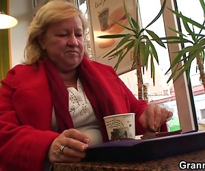 Cock hungry grandma is pounded