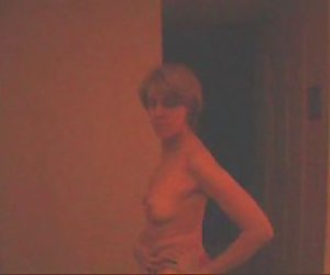 Wife strips and masturbates
