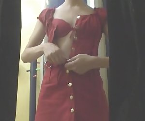Two way mirror spy cam video.