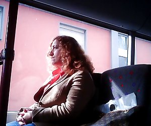 public masturbation in bus and train