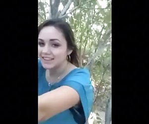 cum in mouth in the woods