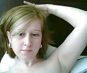 Beautiful, clean, remove your clothes in front of the camera