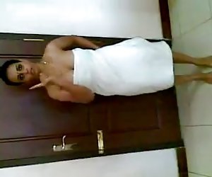 Indian woman flashing