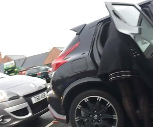 Co op car park milf hot legs