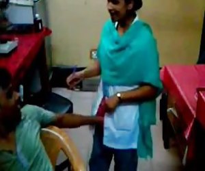 technician finguring lady doctor in sonaimuri hospital