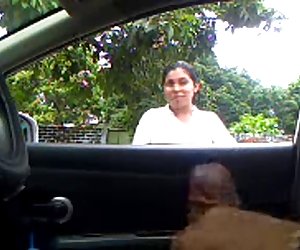 Flashing car
