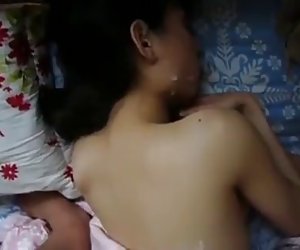 Morning cumshot