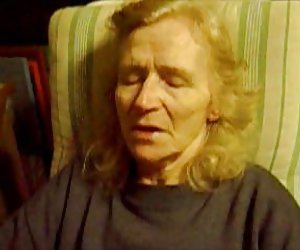 OLD GRANNY  75 years   MASTURBATE