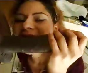 Attractive lesbians having fun with each other because the girl needs some excitement
