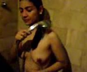 Filipina Sales Agent Showering