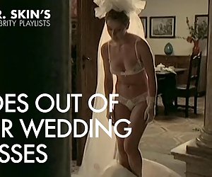 Celebrity Brides, rip their dresses and fuck their husbands!