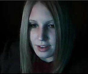 Pretty teen girl chatting and masturbating