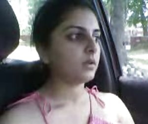pakistani girl in car