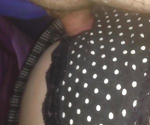 Adorable, French, maid, couch, until she starts to drip with pleasure