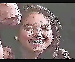 Amazin Asian 53 Bukkake n Braces