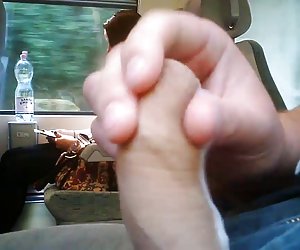 Train Masturbation-she see?