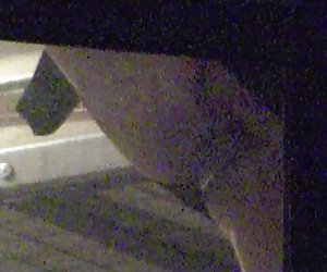 European Neighbor flashes pussy, tits, ass crack