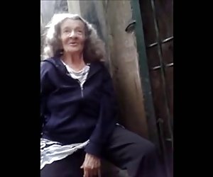 Granny likes the young cock