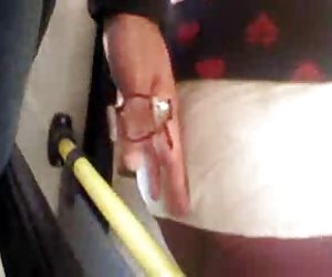 manoseada en bus