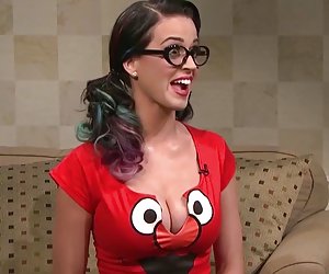 Adorable Sandra lost a game of paintball and make man happy