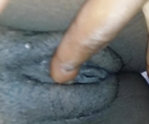 South African Jozi girl touching herself