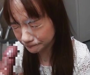 Japanese Unwanted Dislike Blowjob and Cum Facial