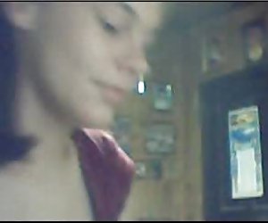 Teen chick on webcam