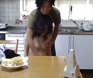 Asian babe got anal sex on the bus on the way home, and he loved it
