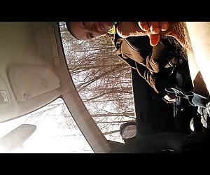 flash granny & get handjob (cum on granny)