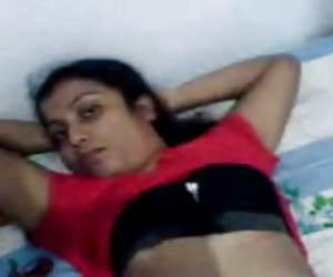 Hot indian young Couples foreplay on bed