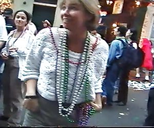 mardi gras flasher asks cops permission