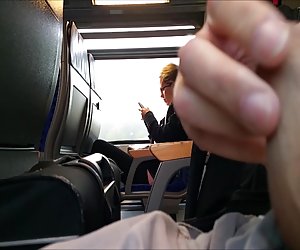 masturbatng onb a pretty blonde girl with glasses