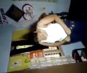 Girl showing asset