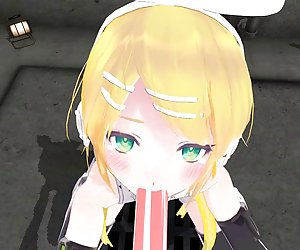 3D POV Vocaloid Rin Hentai