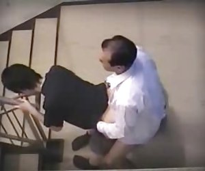 stairwell fuck (Japan)