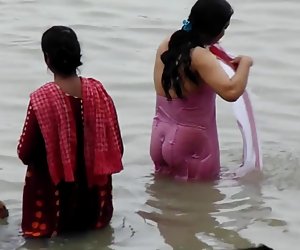 GANGA bathing caught
