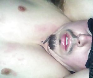 Lick and clean.