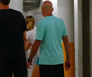 Sharapova before the game