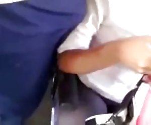 touch her arm with my dick 4