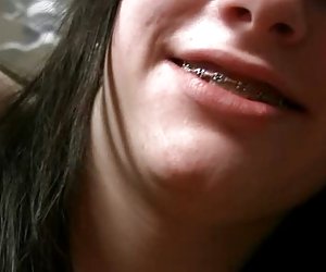 Young Teen with Braces
