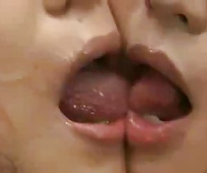 asian lesbian kisses