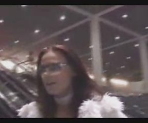 Slut gets facial and walks in public