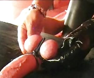 Bound Cock Handjob